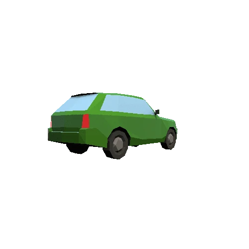 PaperCarsSUV3NightGreen Variant